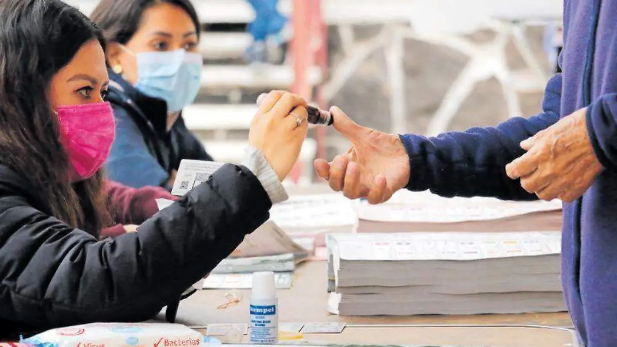 Votaciones, jornada electoral